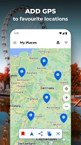 GPS Coordinates Locator Map screenshot