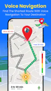 GPS Earth Maps Live Navigation screenshot