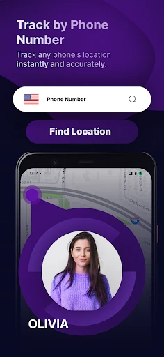 GPS Location Tracker Phone App screenshot
