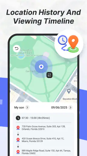 GPS Location Tracker & Share screenshot