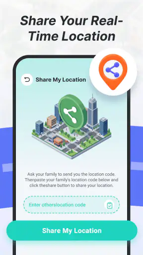 GPS Location Tracker & Share screenshot