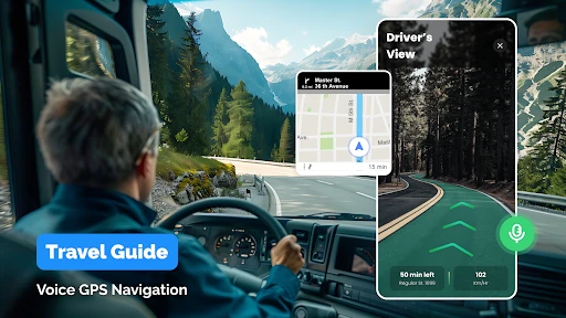 GPS, Maps Driving Directions screenshot