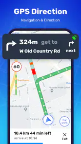 GPS Navigation Route Finder screenshot