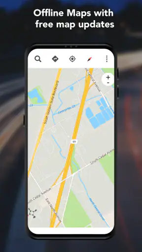 GPS Offline Maps & Navigation screenshot