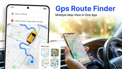 GPS Satellite View: Live Maps screenshot