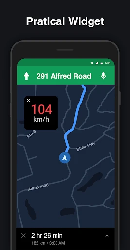 GPS Speedometer : Odometer HUD screenshot