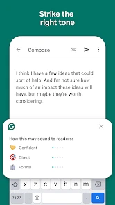 Grammarly-AI Writing Assistant screenshot