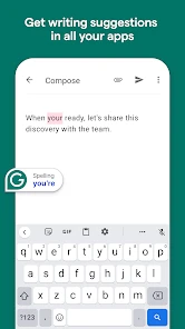 Grammarly-AI Writing Assistant screenshot