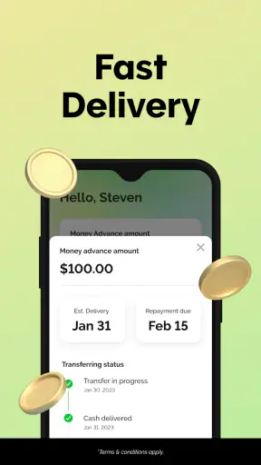 Grant Cash Advance screenshot