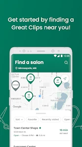 Great Clips Online Check-in screenshot