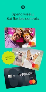 Greenlight Kids & Teen Banking screenshot