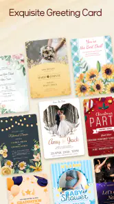 Greeting Card Design screenshot