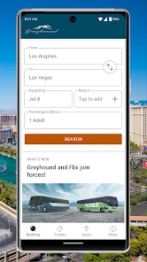 Greyhound: Buy Bus Tickets screenshot