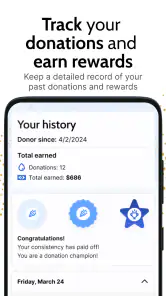 Grifols Plasma Donor Hub screenshot