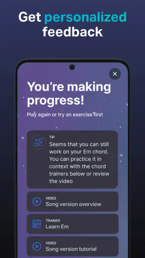 GuitarTuna: Tune & Play Guitar screenshot