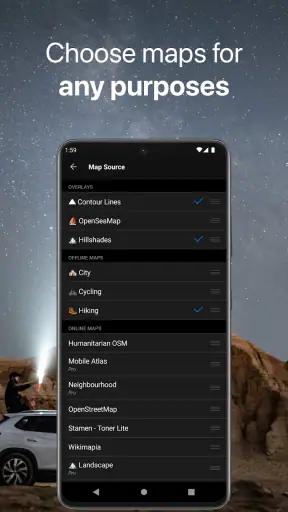 Guru Maps Pro & GPS Tracker screenshot