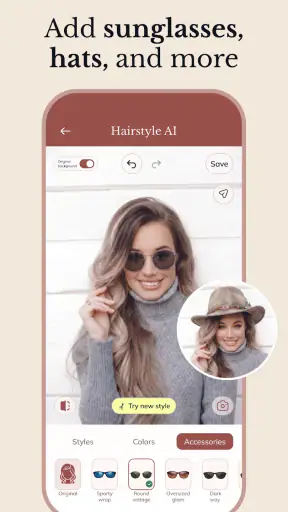 Hairstyle & Hair Color Changer screenshot
