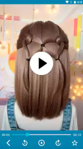 Hairstyles for short hair screenshot