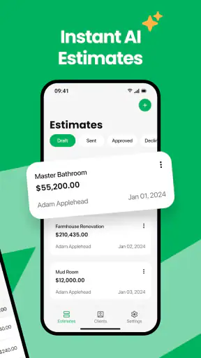Handoff Construction Estimator screenshot