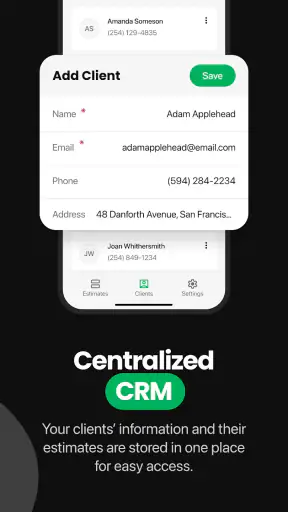 Handoff Construction Estimator screenshot