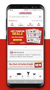 Harbor Freight Tools screenshot