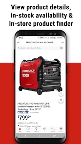 Harbor Freight Tools screenshot