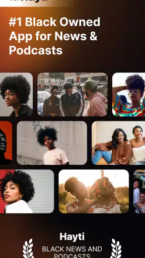 Hayti: Black News and Podcasts screenshot