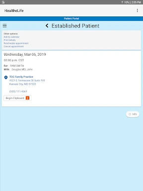 HealtheLife screenshot