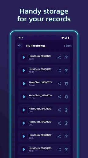 Hearing Clear: Sound Amplifier screenshot