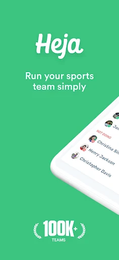 Heja Sports Team Communication screenshot