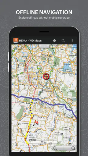 Hema 4WD Maps Australia screenshot