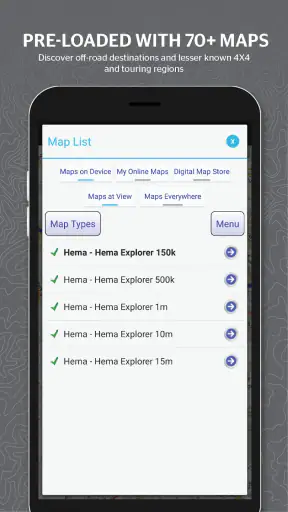 Hema 4WD Maps Australia screenshot
