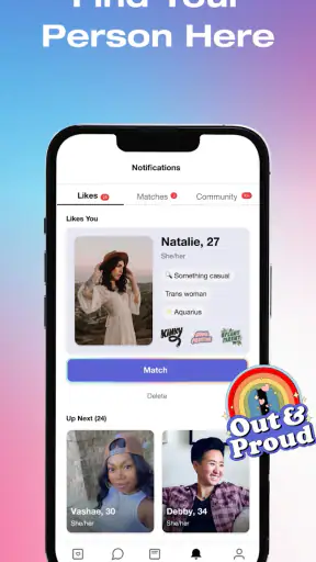 HER Lesbian, bi & queer dating screenshot