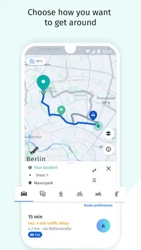 HERE WeGo: Maps & Navigation screenshot