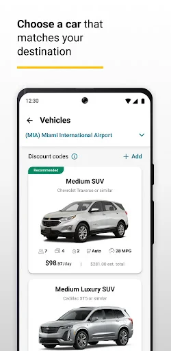 Hertz Rent-a-Car Deals - Easy! screenshot
