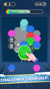 Hexa Master 3D - Color Sort screenshot
