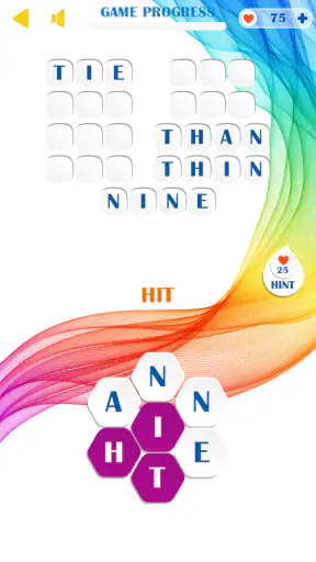 Hexiwords screenshot