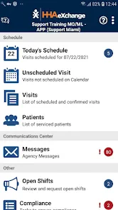 HHAeXchange screenshot