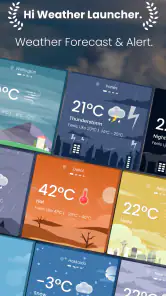 Hi Weather Launcher-Live Radar screenshot