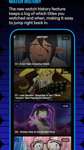 HIDIVE screenshot