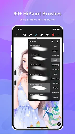 HiPaint -Sketch Draw Paint it! screenshot