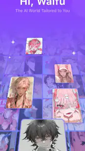 HiWaifu: AI Friend & Waifu Hub screenshot