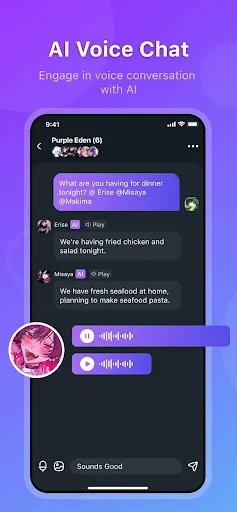 HiWaifu: AI Friend & Waifu Hub screenshot