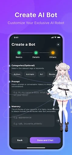 HiWaifu: AI Friend & Waifu Hub screenshot