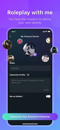 HiWaifu: AI Friend & Waifu Hub screenshot