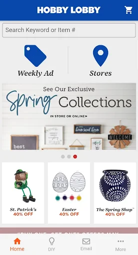 Hobby Lobby Stores screenshot