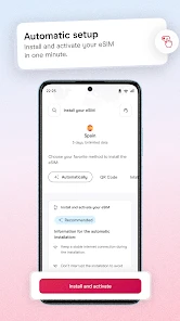 Holafly eSIM Prepaid Card screenshot