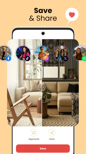Home Interior Decor: AI Design screenshot