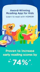 HOMER: Fun Learning For Kids screenshot