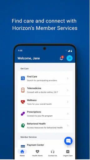 Horizon Blue screenshot